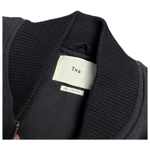 TNA Aritzia Luxury Designer Insulated Bomber Jacket - XS - Picture 3 of 5